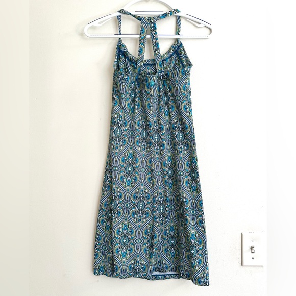 PrAna Quinn dress in Cyan Tile colorway size XS - Picture 3 of 7